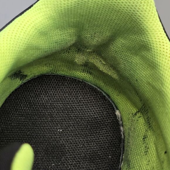 Adidas Big Kids 4Y Neo Cloudfoam Race K Lime Green Sneakers AW4043 - Picture 15 of 16